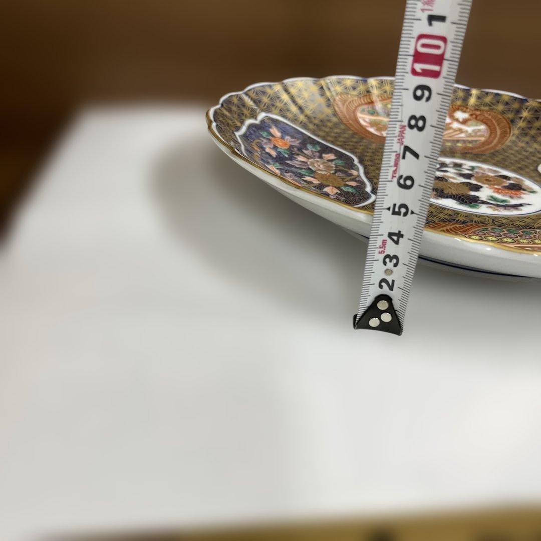 賞美堂本店 有田焼 日肥其泉作 献上手古伊万里　盛皿 大皿 昭和年製　希少レア