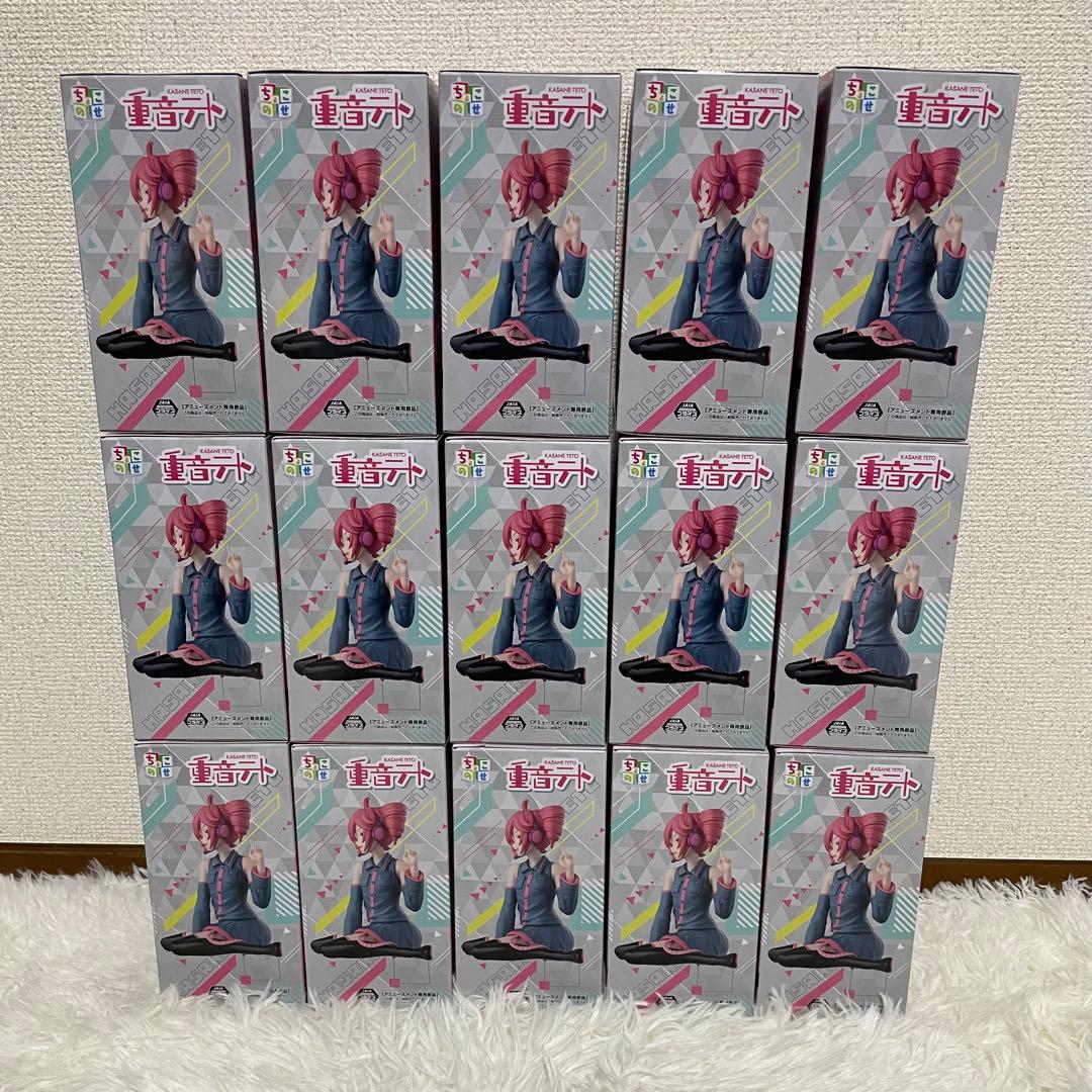 新品未開封　重音テト　ちょこのせ　フィギュア 15個　まとめ売り　セガ
