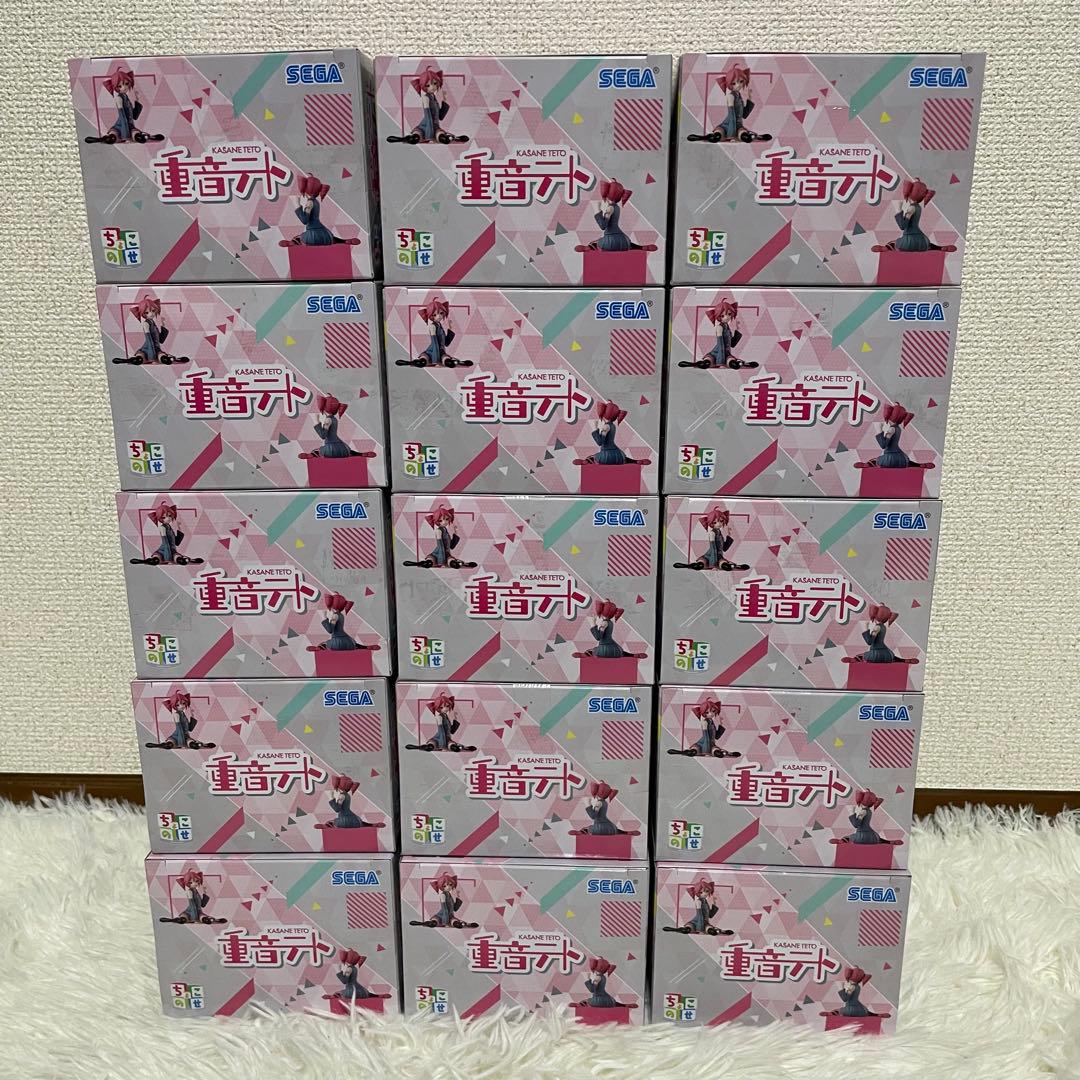 新品未開封　重音テト　ちょこのせ　フィギュア 15個　まとめ売り　セガ