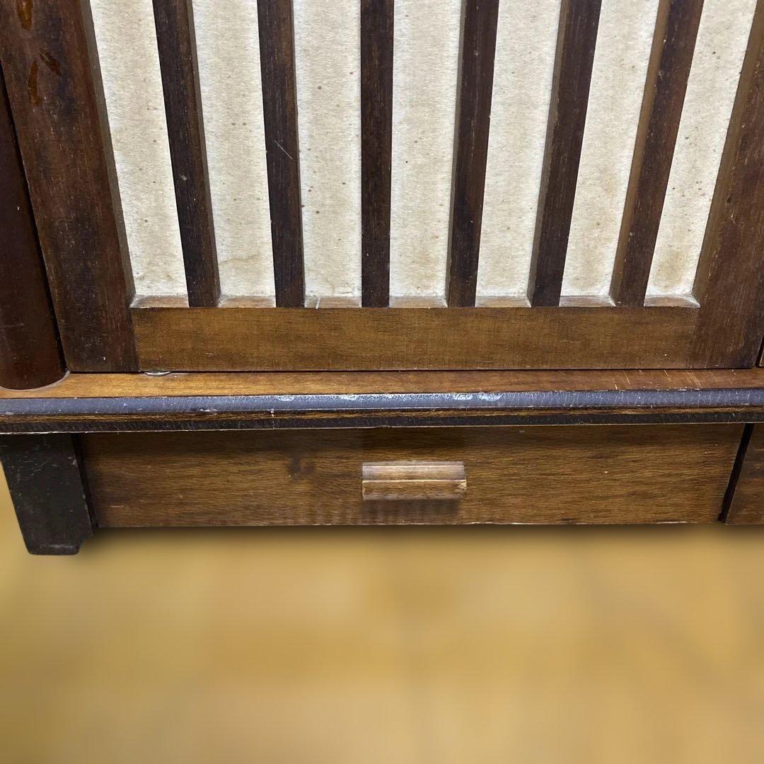 昭和レトロ 茶箪笥 小さいサイズ 1点 サイドボード　キャビネット