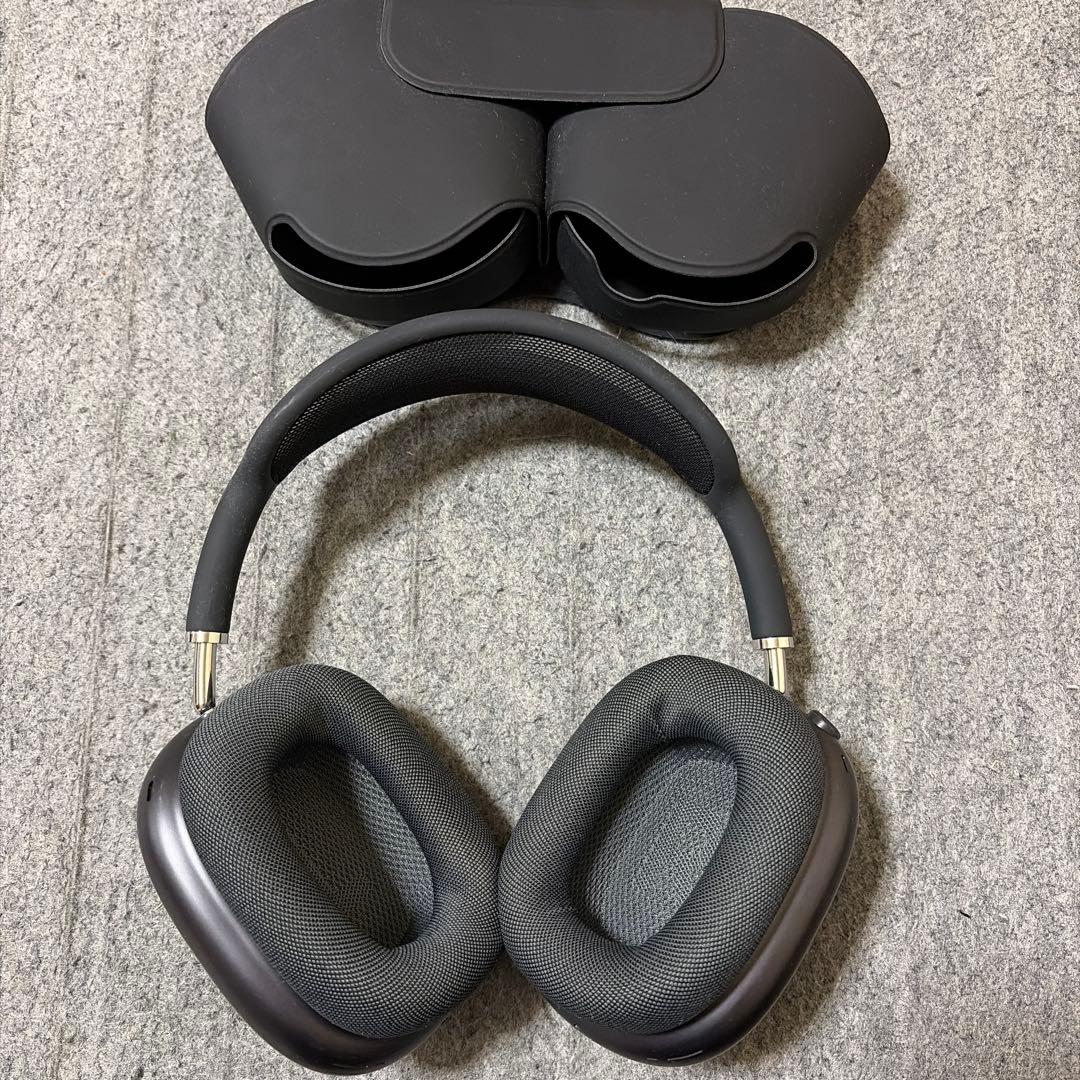【美品】AirPods Max スペースグレー　ケース付き