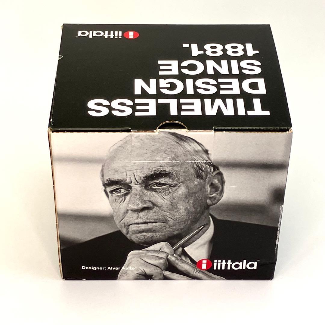 【廃盤品】イッタラ ダークライラック アアルト ベース 95mm 花瓶