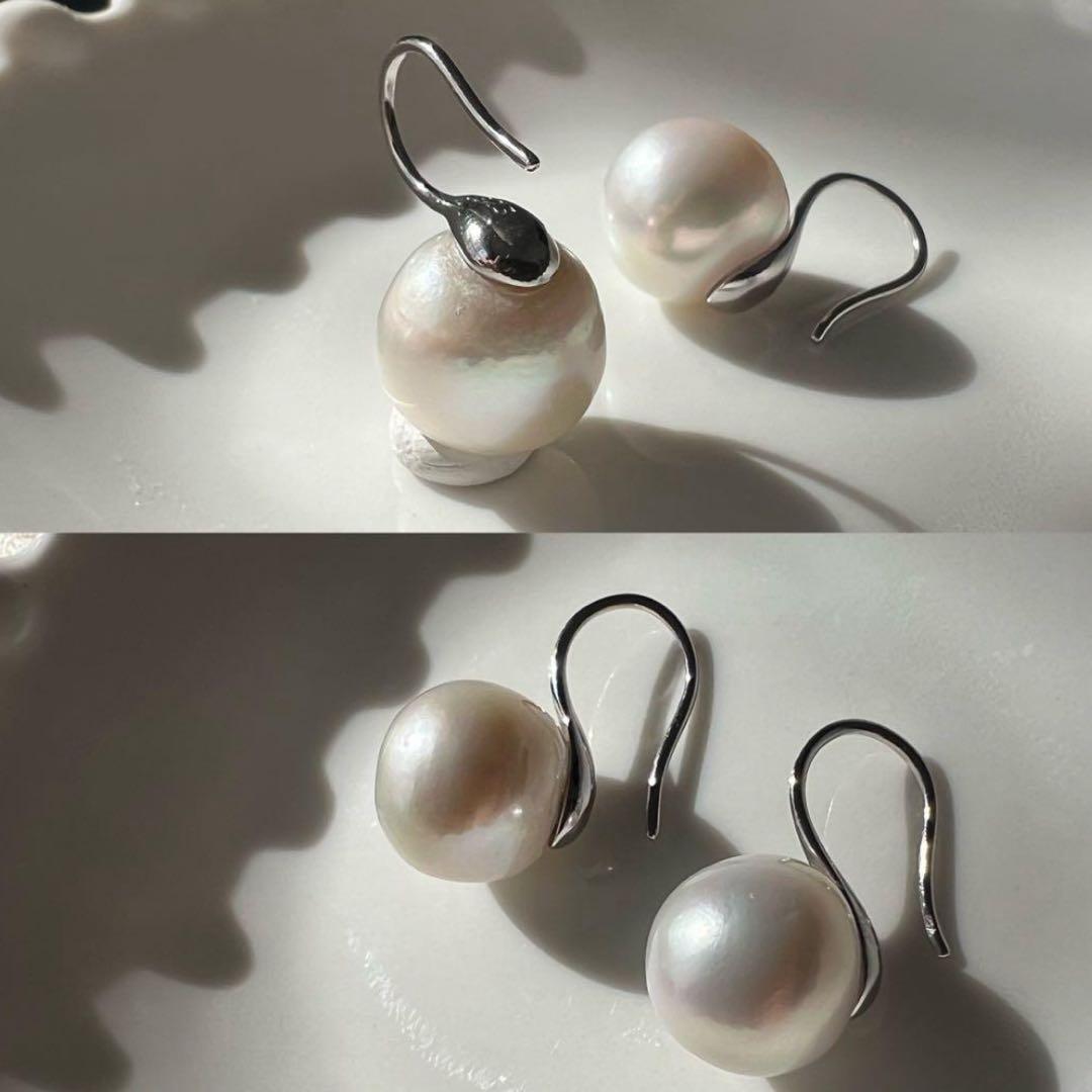 葉子様リクエスト5点まとめ商品　パールピアス　バロックパールペンダントトップ