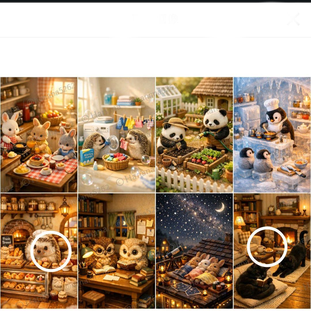 激レアねこパネル生地　ハンドメイド