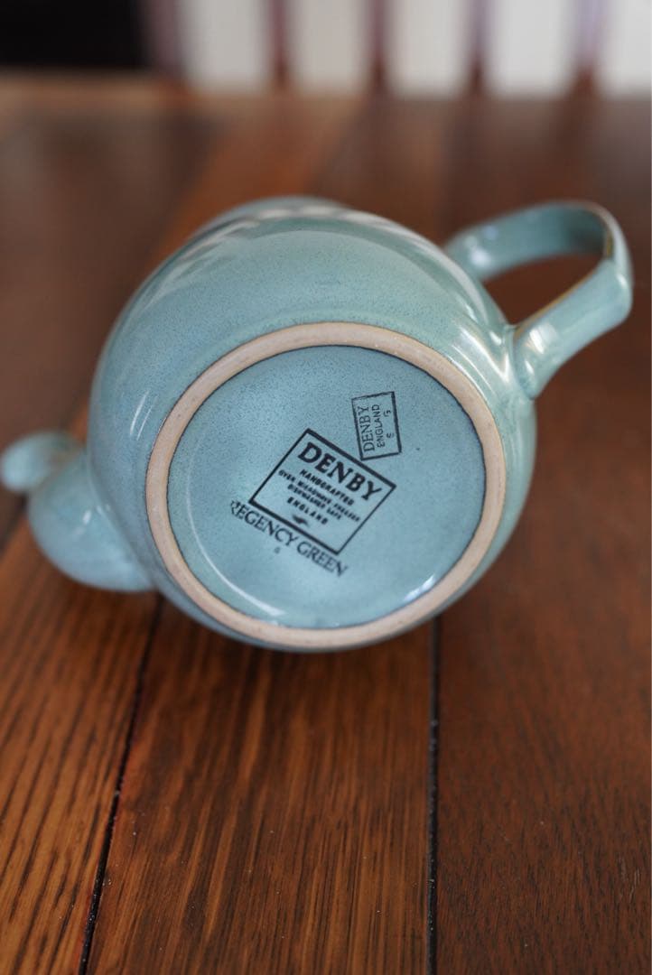 Denby デンビー ティーポット リージェンシーグリーン 英国製