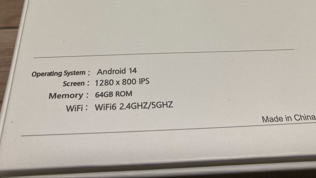 新品 未使用 Android14 タブレット Tuotatop X13