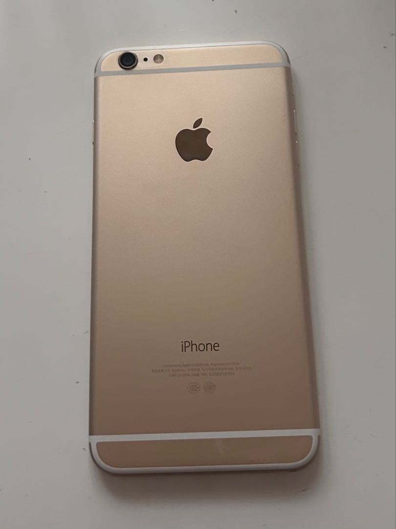 Apple iPhone 6s plusゴールド 本体　USB-c充電器付