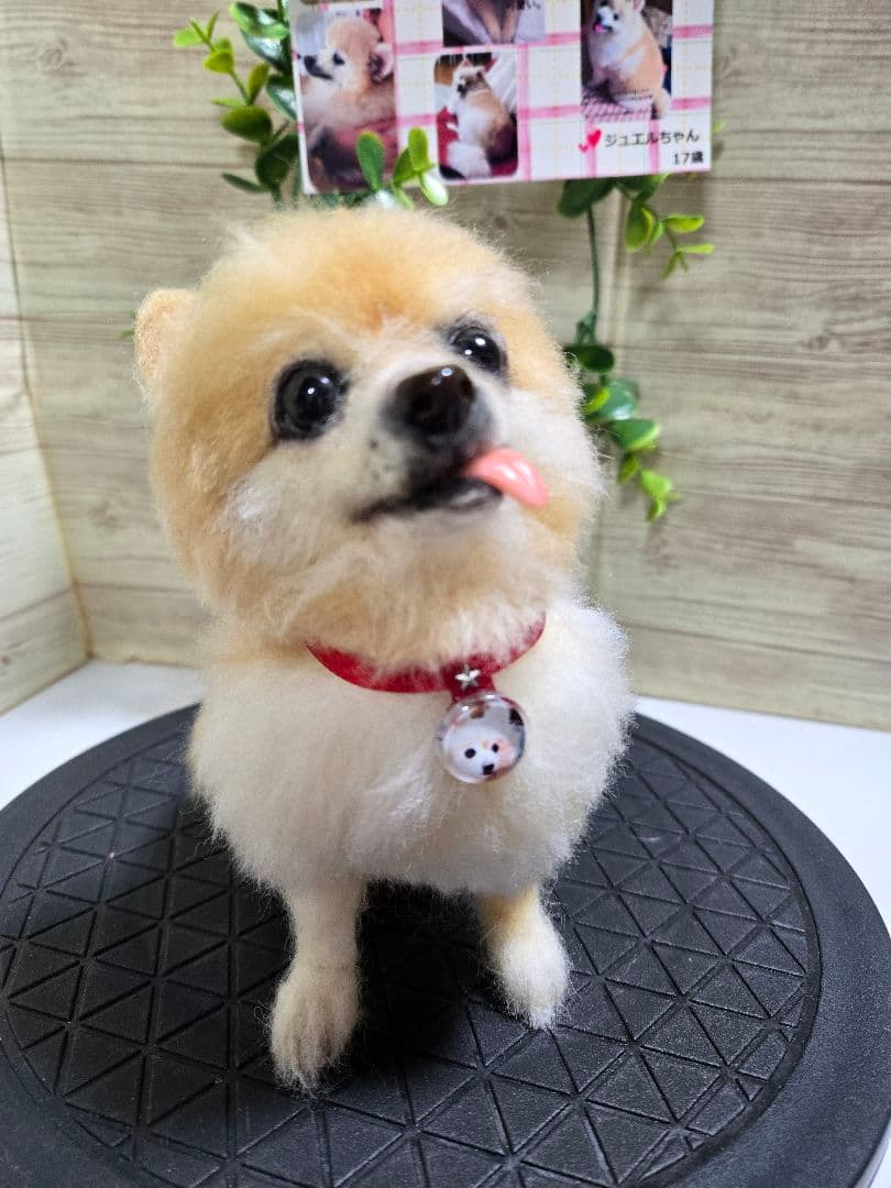 羊毛フェルト犬 愛犬全身オーダー ☆Mai様オーダー☆