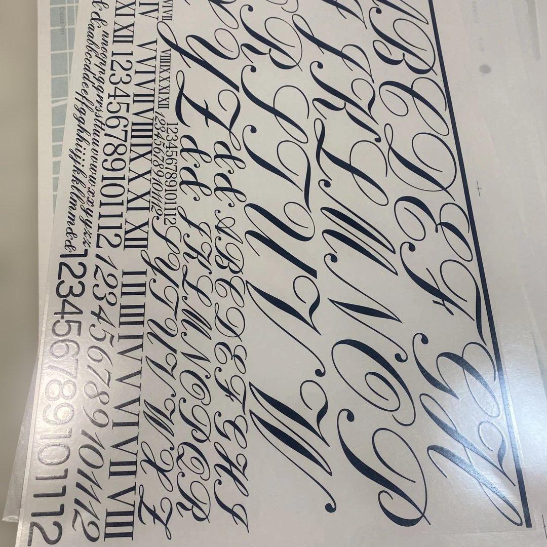 ポーセラーツ転写紙11枚セット