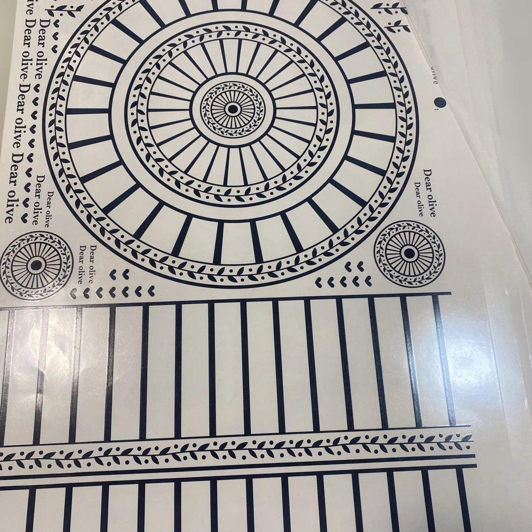 ポーセラーツ転写紙11枚セット