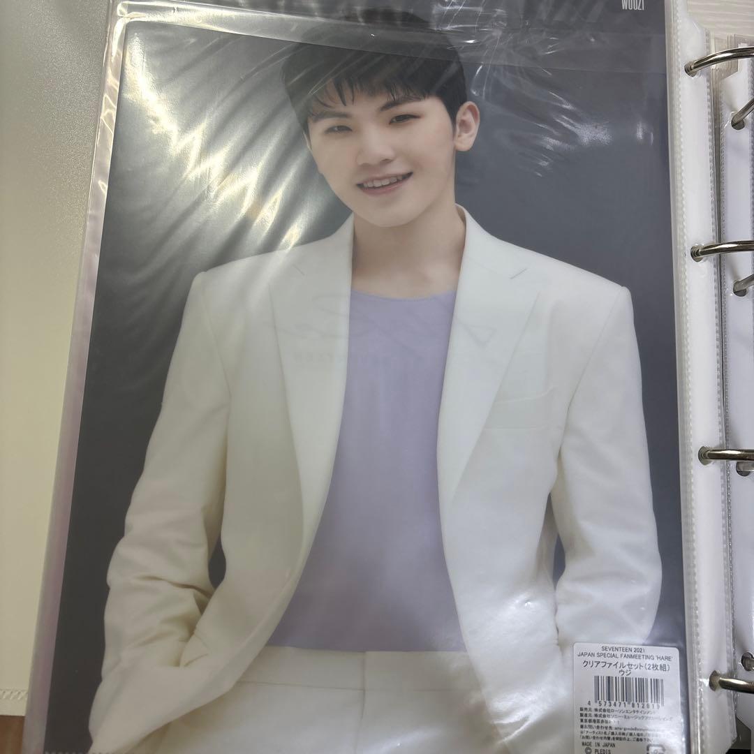 SEVENTEEN セブチ ウジ クリアファイル 17枚セット