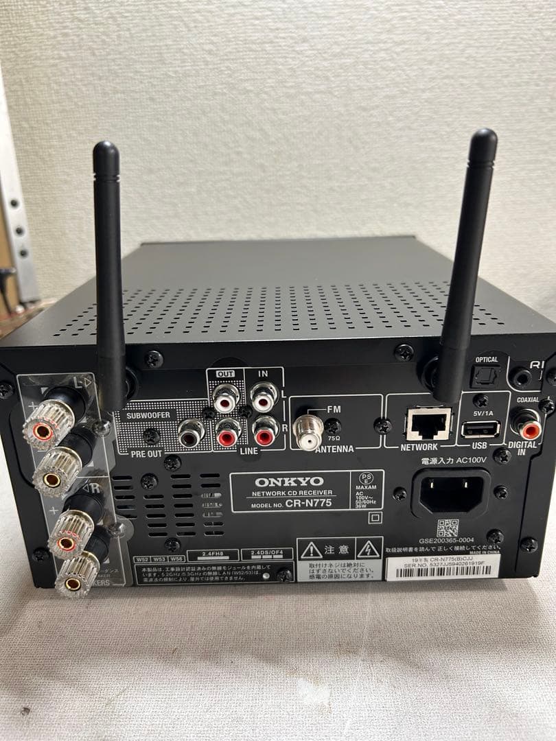G18 整備ONKYO CR-N775 (BイレゾネットワークCDレシーバー