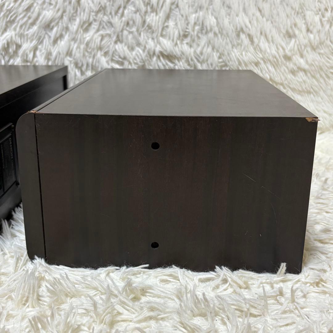 ✨音出し確認済み✨ DENON USC-6800 ペアスピーカー 木目調 高級感