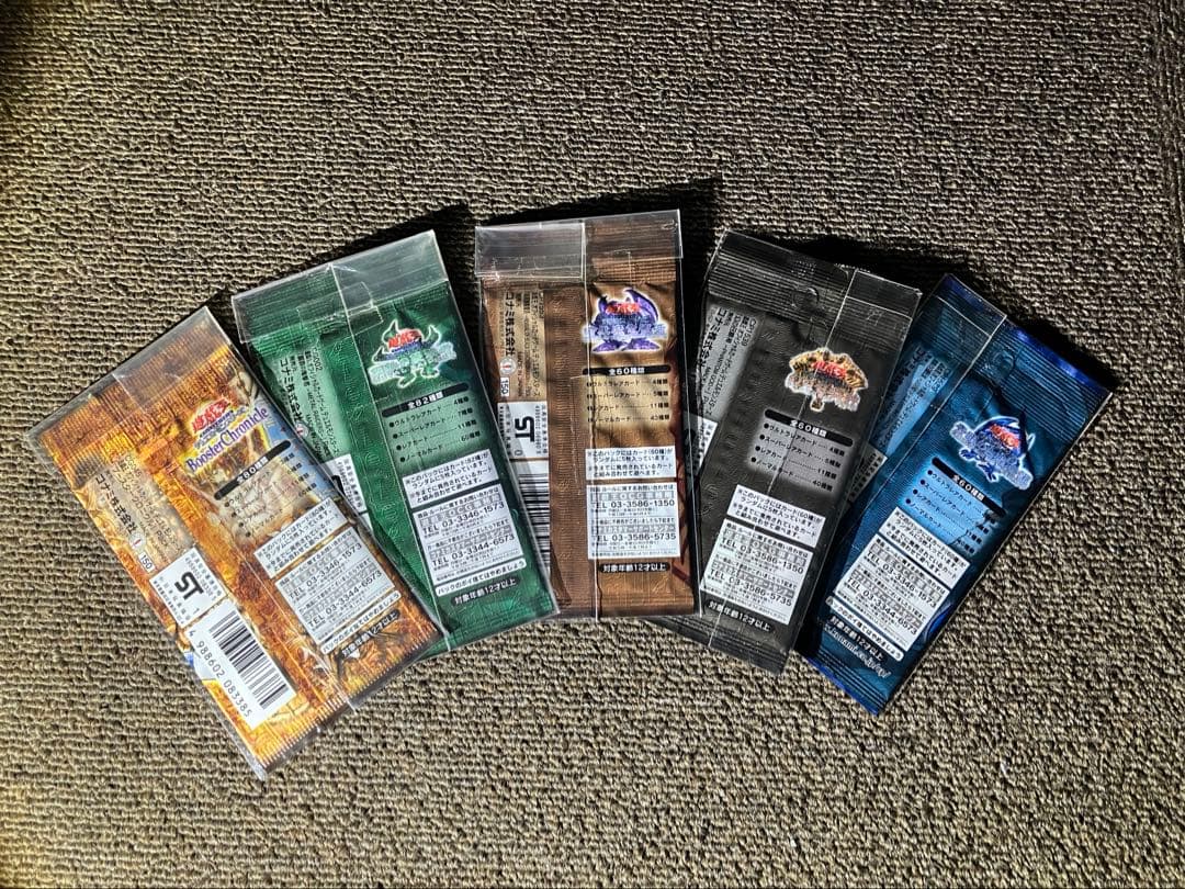 J*s様 遊戯王　未開封　パック　絶版　セット