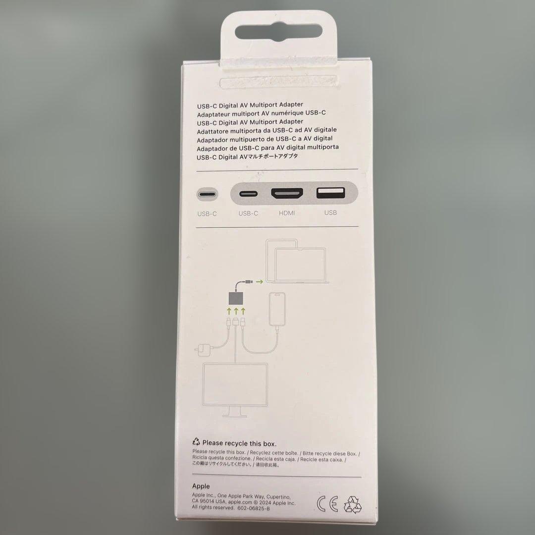 Apple USB-C to Digital AV アダプタ