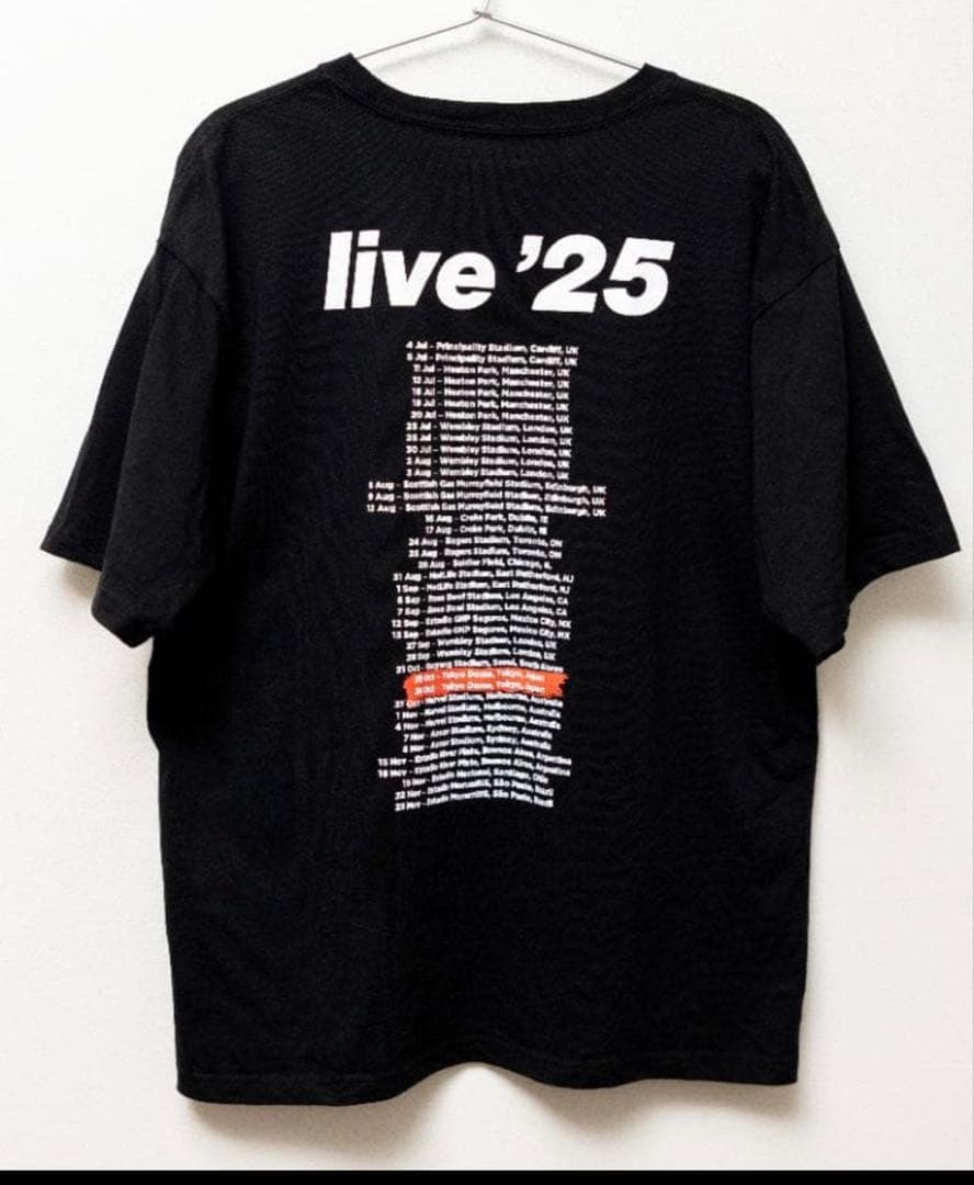 Oasis Live ’25 日本限定 ブラックTシャツ Lサイズ