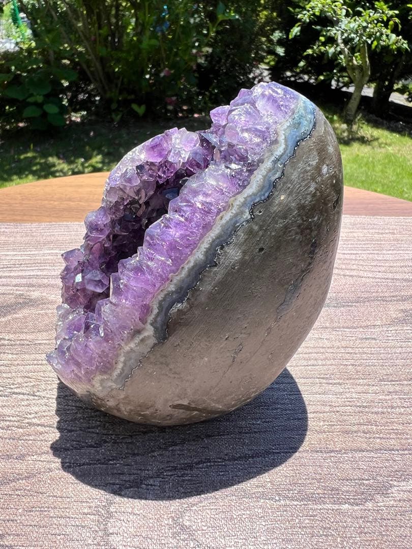 540 高品質アメジストドーム パワーストーン 紫水晶 天然石 置き物