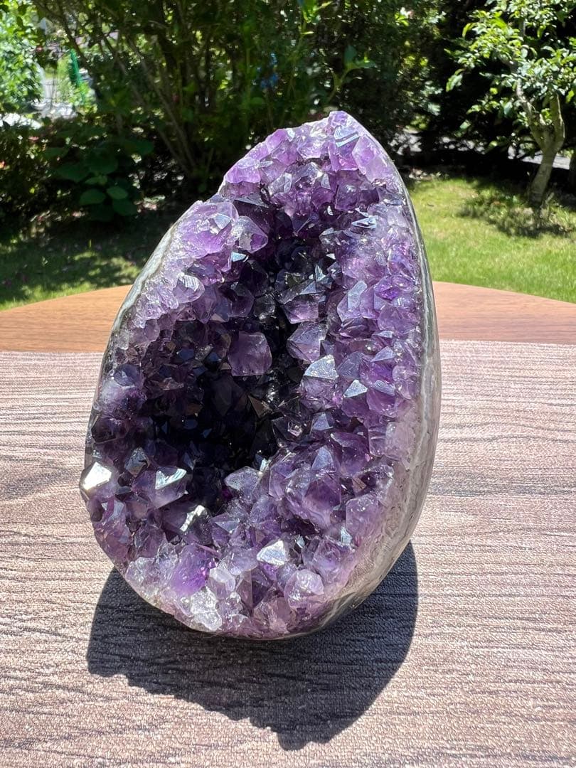 540 高品質アメジストドーム パワーストーン 紫水晶 天然石 置き物