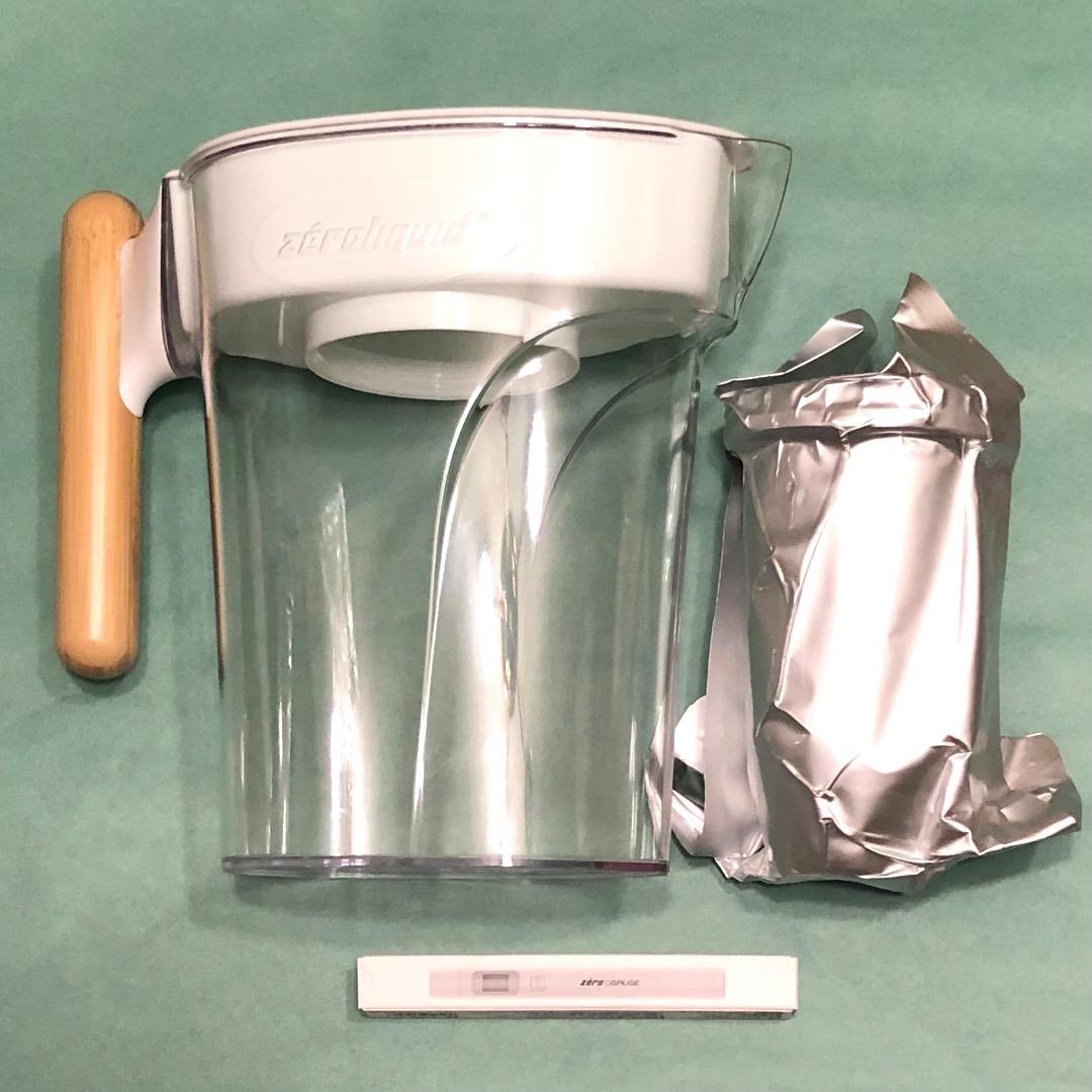 ＺＥＲＯピッチャー★６層浄水フィルター搭載 素材の味を引き立てる純水を