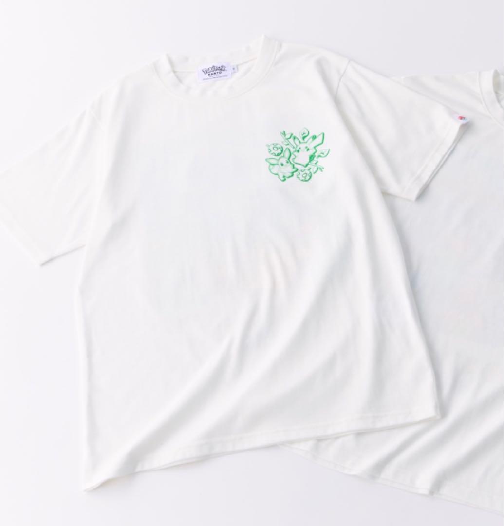 【一着のみ‼️】【タグ付き】ポケパークカントー限定　イーブイ&ピカチュウ　Tシャツ