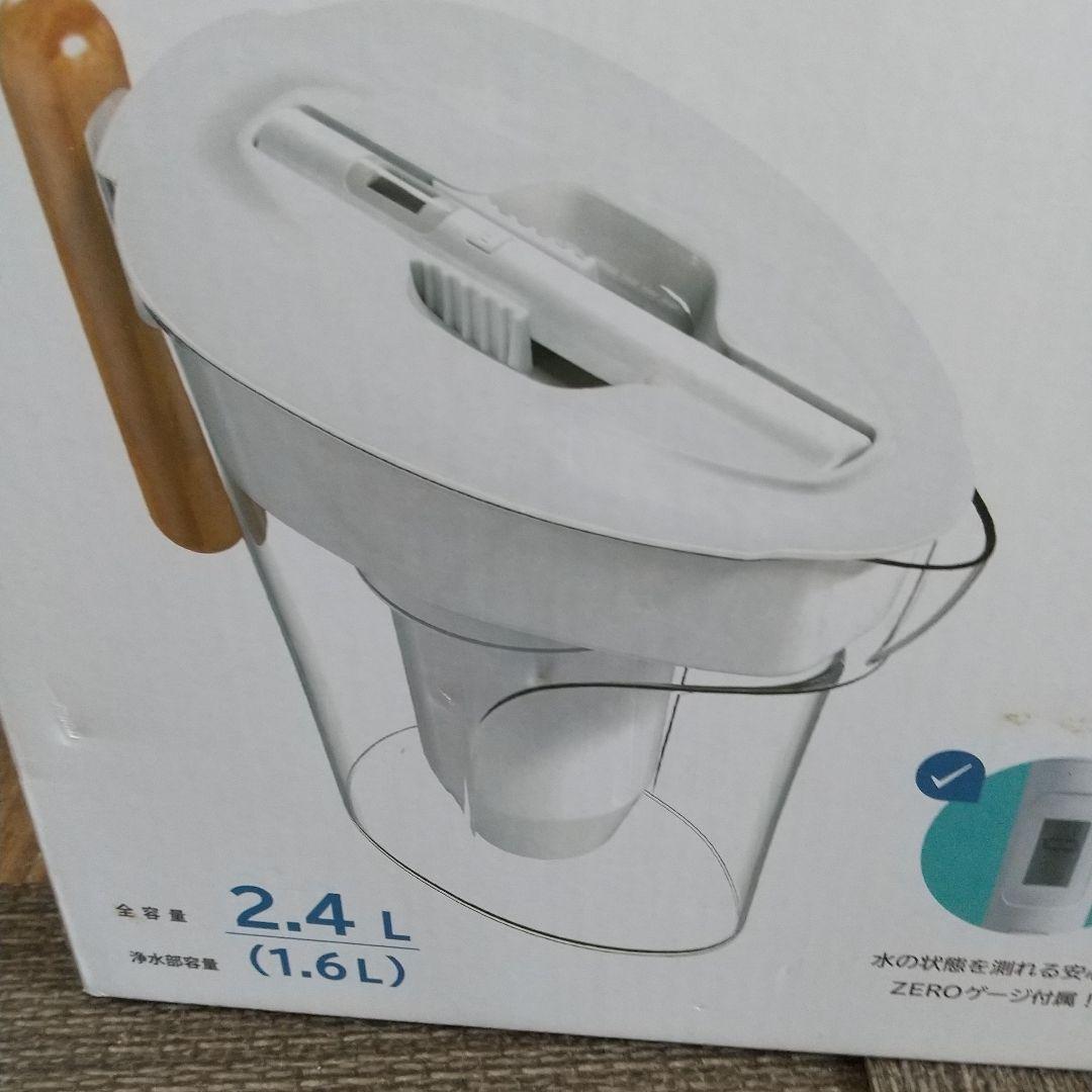 新品、未使用　未開封　ＺＥＲＯピッチャー　浄水器 水質測定機能付き