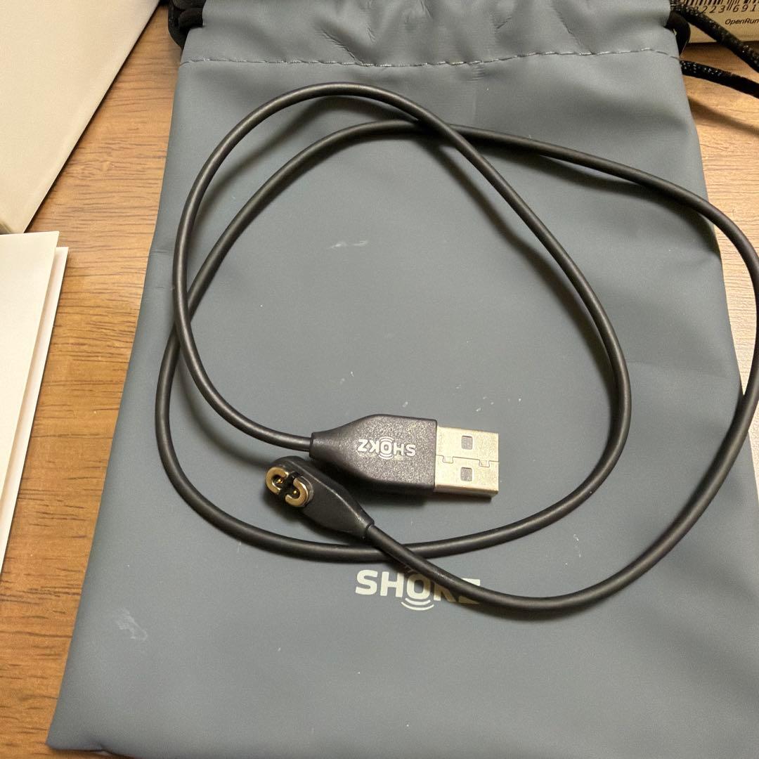 SHOKZ OpenRun S803 骨伝導イヤホン レッド
