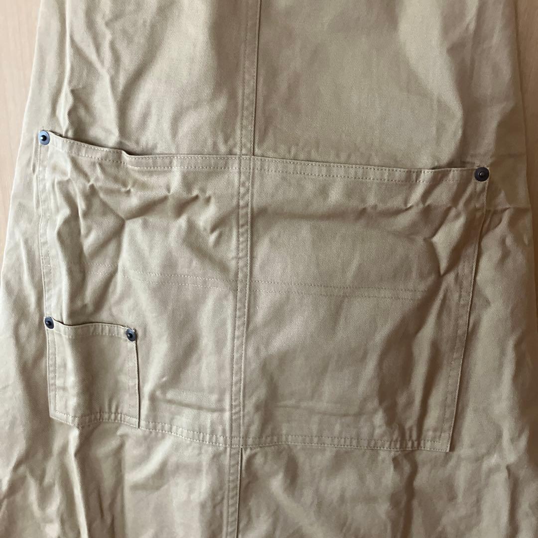 RALPH LAUREN ウォッシュチノ　エプロン ベージュ　FREE