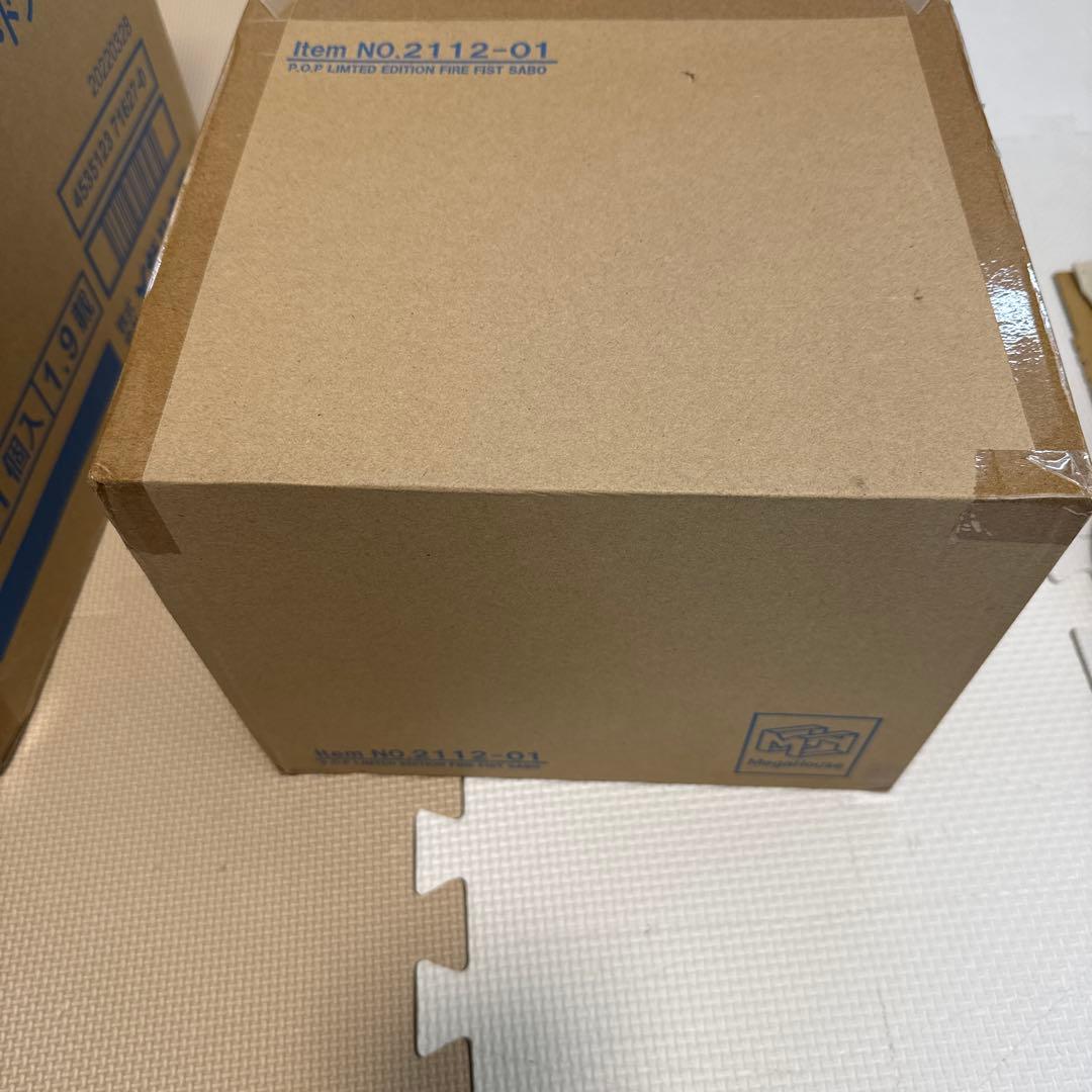 POP ワンピース LIMITED EDITION サボ 火拳継承 輸送箱未開封