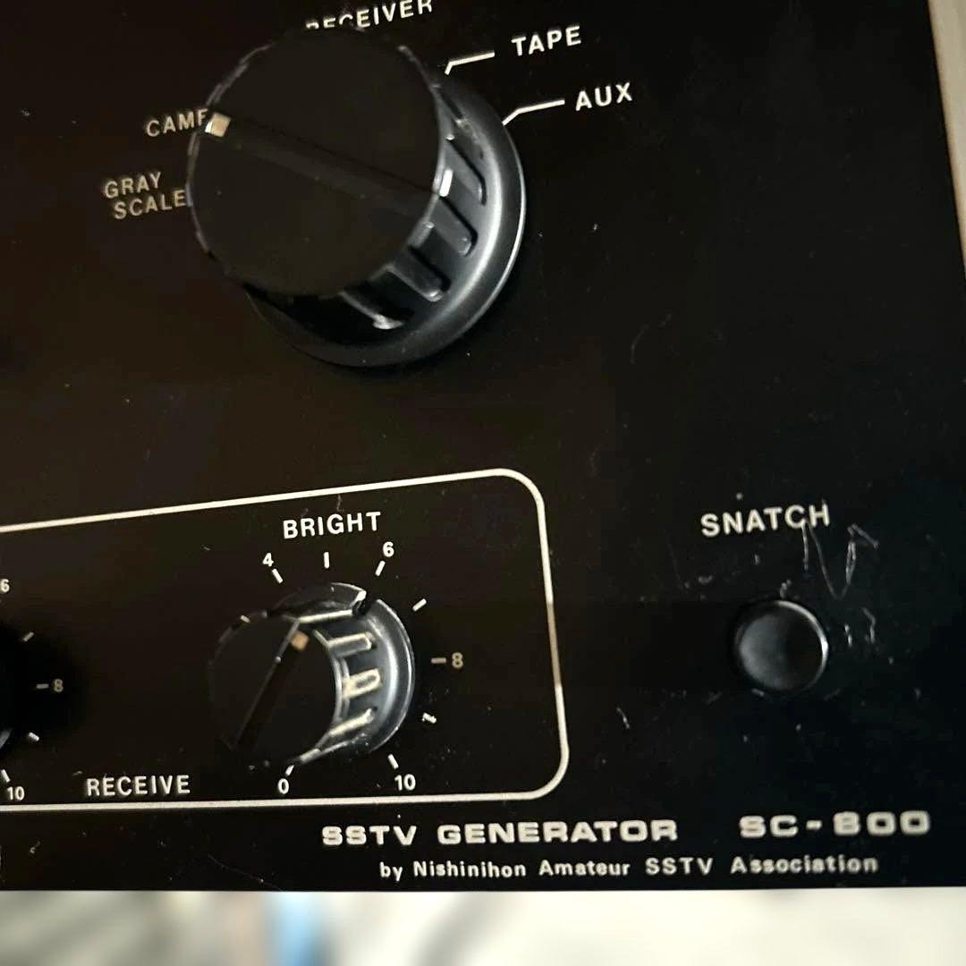 ・SSTV GENERATOR SC-800・KB-804 キーボード