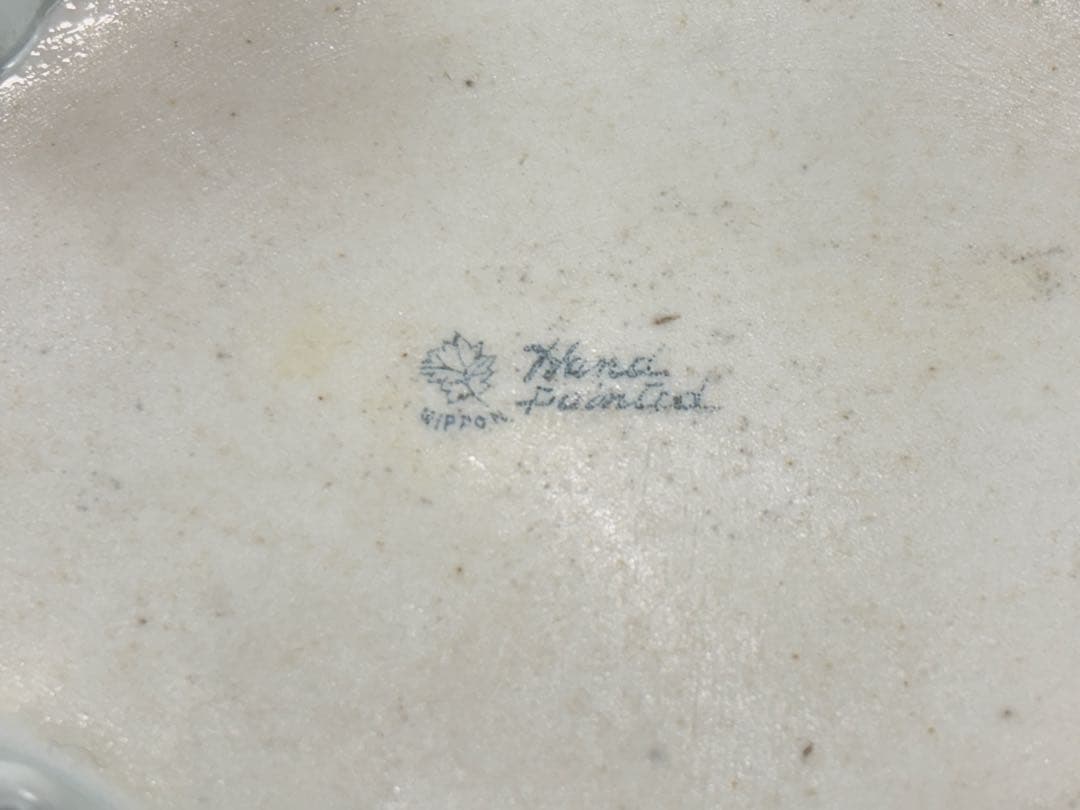 明治時期 オールドノリタケ 盛り上げ花紋 香炉 R7112335