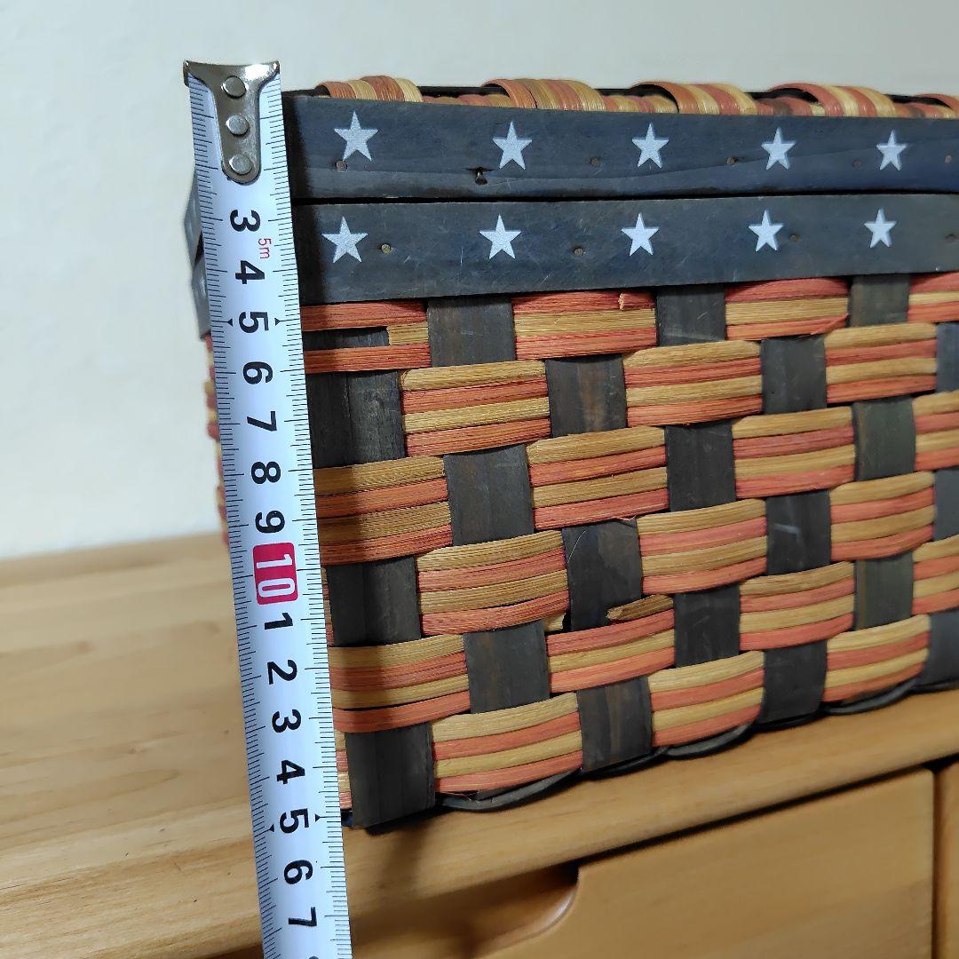 カゴ　バスケット　星模様　蓋付きバスケット　収納用　5個セット