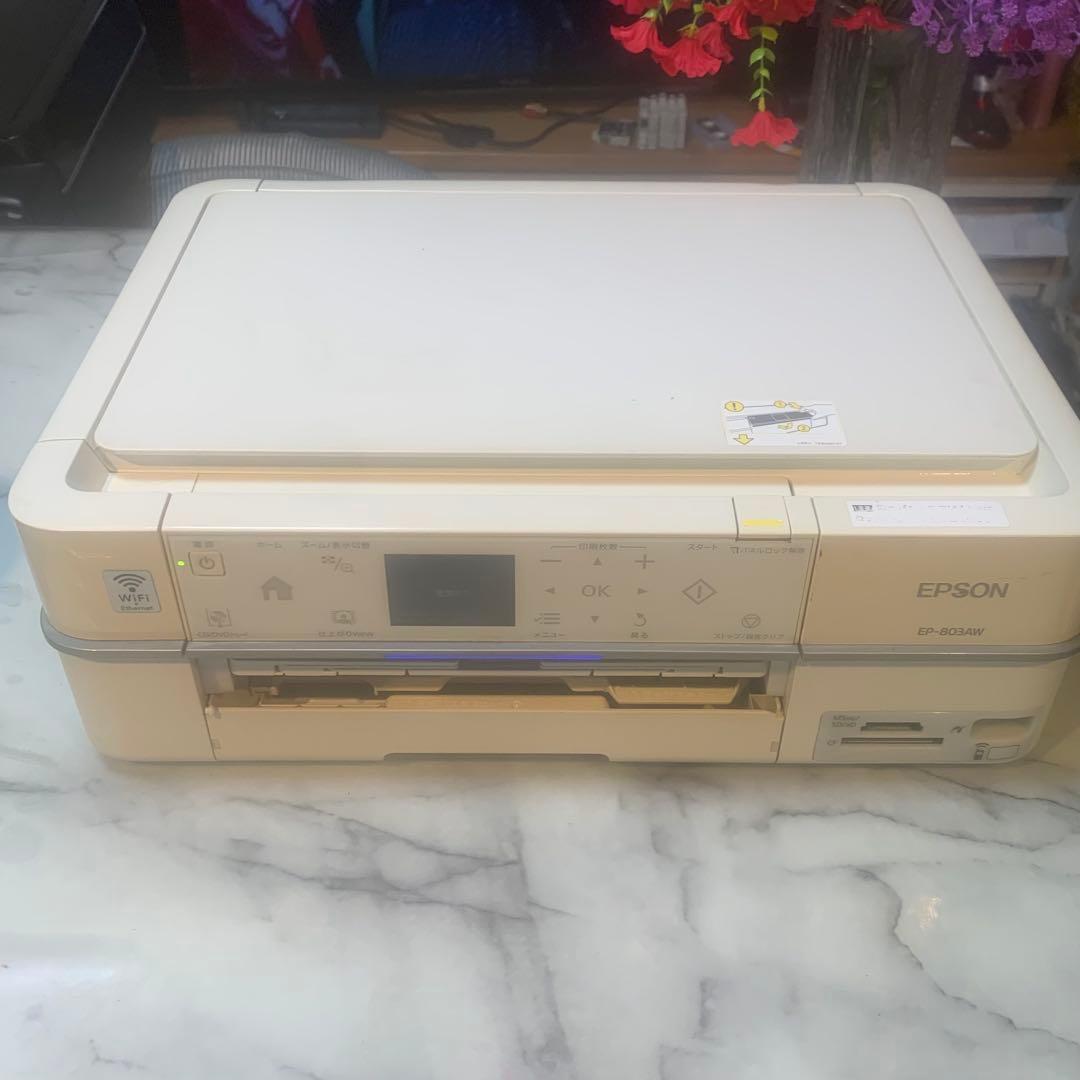 激安■エプソン　カラリオ　EP-803A/EP-803AW 2台■通電確認