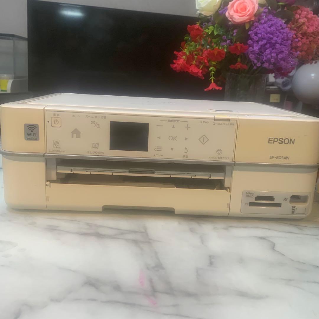 激安■エプソン　カラリオ　EP-803A/EP-803AW 2台■通電確認