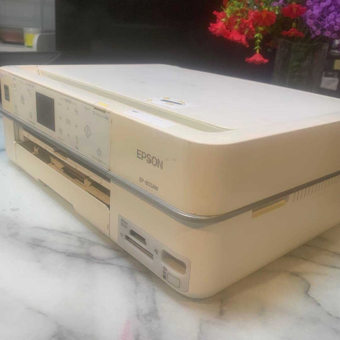 激安■エプソン　カラリオ　EP-803A/EP-803AW 2台■通電確認