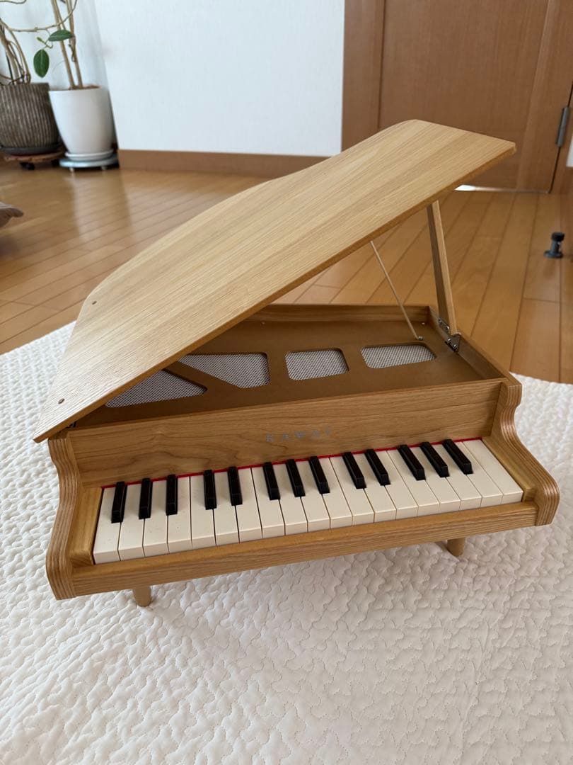 【KAWAI/カワイ】グランドピアノミニ1144ナチュラル美品