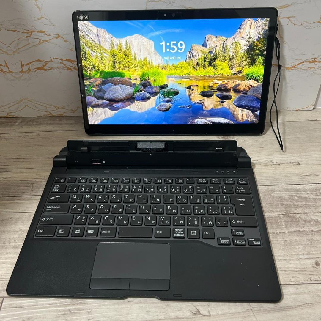 富士通 Windows11 8世代 i5 office 2in1 8GB SSD