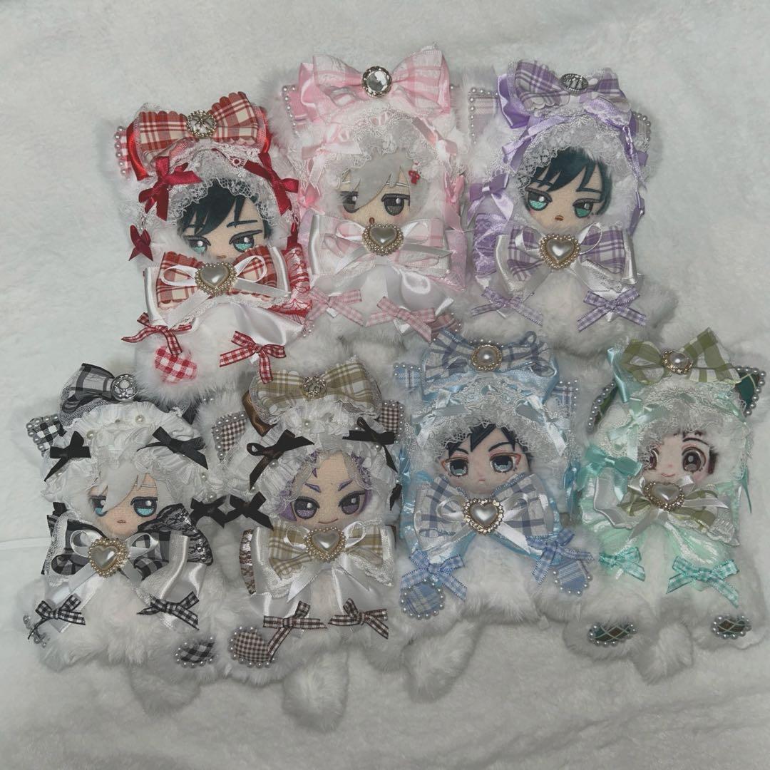 【オーダー受付終了】推し色 ʚ❤︎ɞ おすわりぬい服 ちびぐるみ