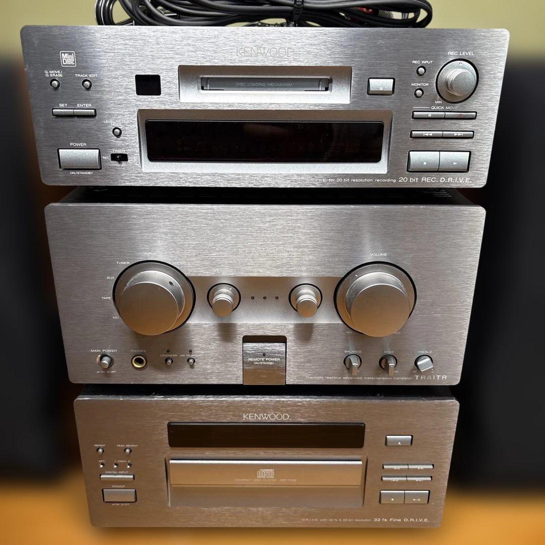 KENWOOD ミニコンポ　K's（ケイズ）シリーズ　ジャンク