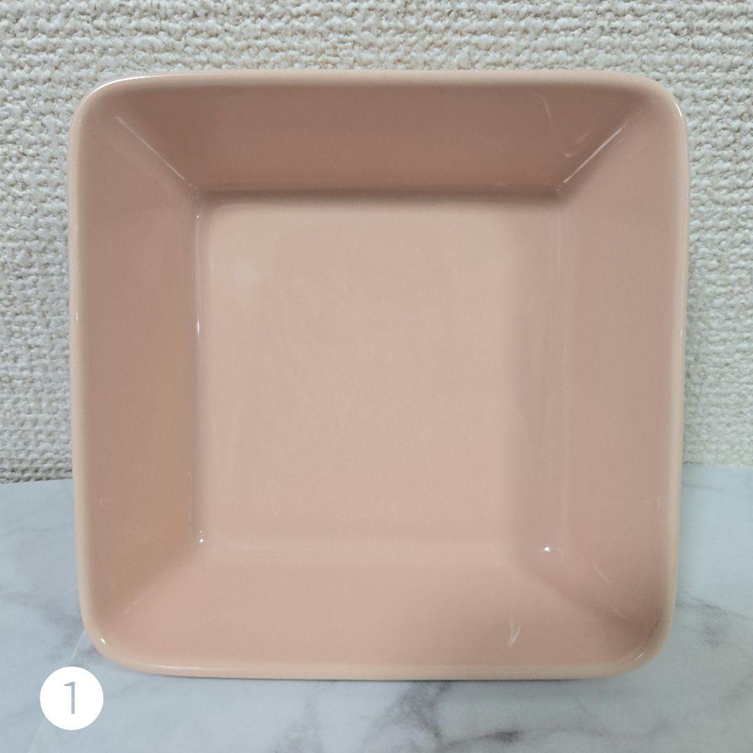◾美品◾ Teema スクエアプレート 12×12cm【パウダー】