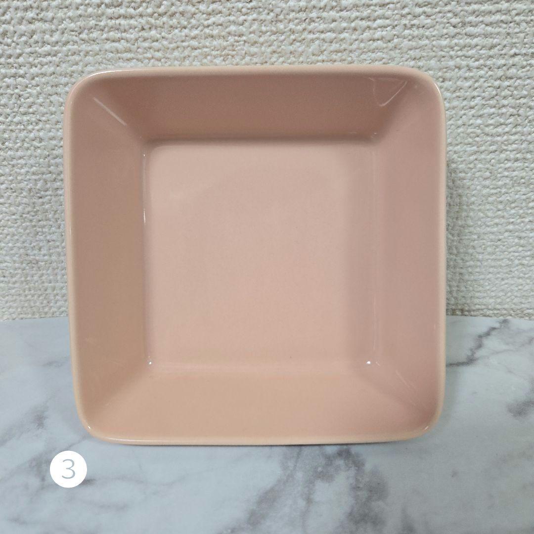 ◾美品◾ Teema スクエアプレート 12×12cm【パウダー】