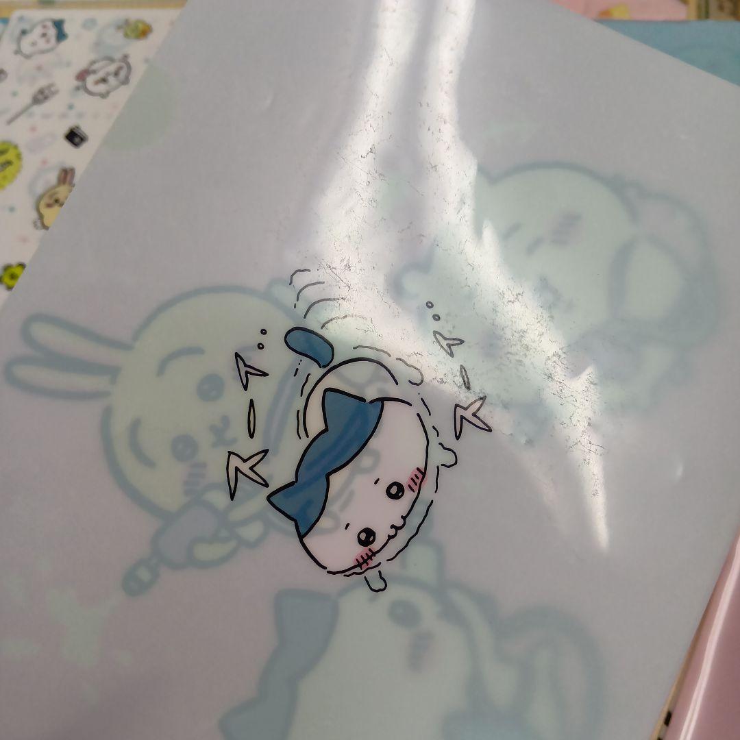 ❶ちいかわ ナガノ展 クリアファイル 一番くじ 下敷き 色紙など まとめ売り