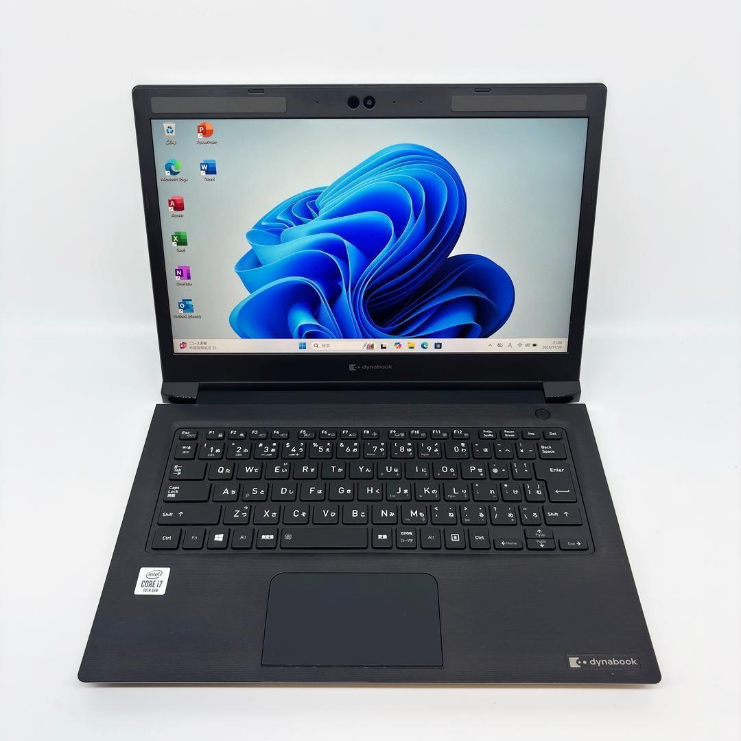 ノートパソコン 10世代 Corei7 オフィス SSD Windows11