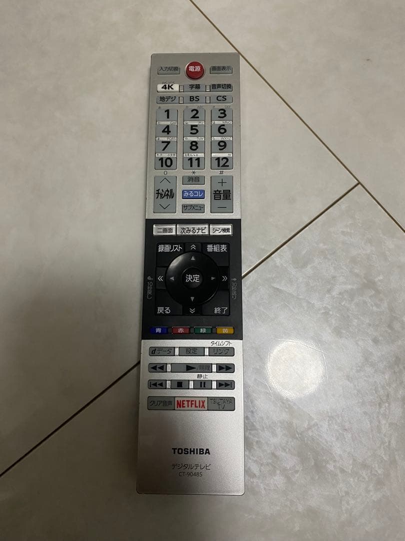 東芝 REGZA 43V型 4K液晶テレビ 43M520X 動画アプリ