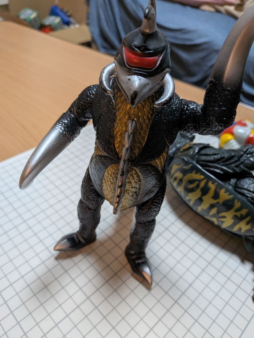 ゴジラ対メガロより　　ジェットジャガー　メガロ　ガイガン　ソフビ