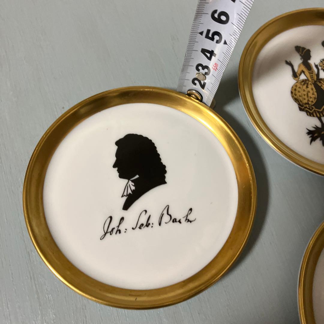 フェルステンベルグ　forstenberg 西ドイツ　5枚　飾り皿 セット