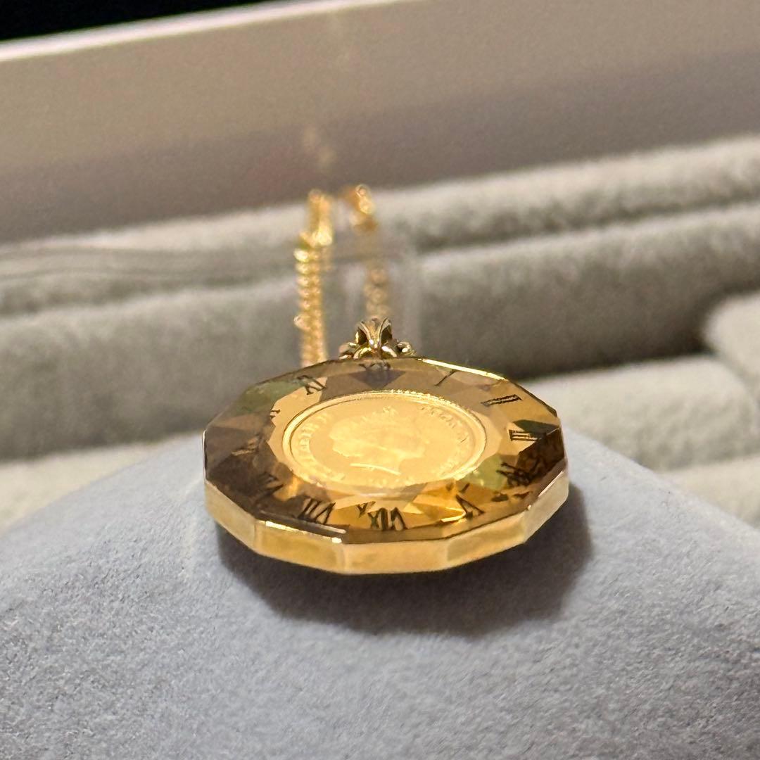 Dogs K18/K24イエローゴールド2020年発行金貨ペンダント