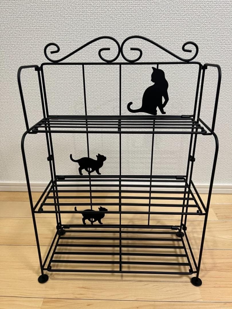 スリムな調味料ラック おしゃれデザイン 耐荷重6kg