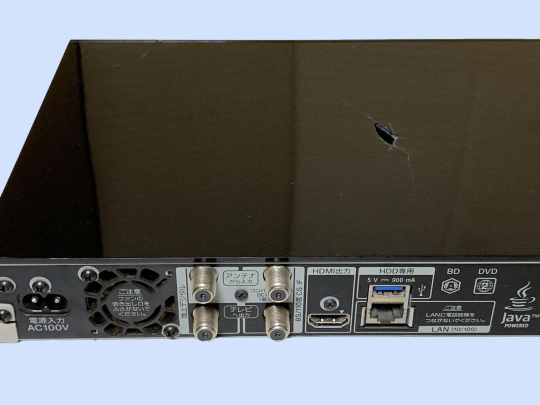 M6583 SONY☆HDD/BDレコーダー☆BDZ-ZW1000