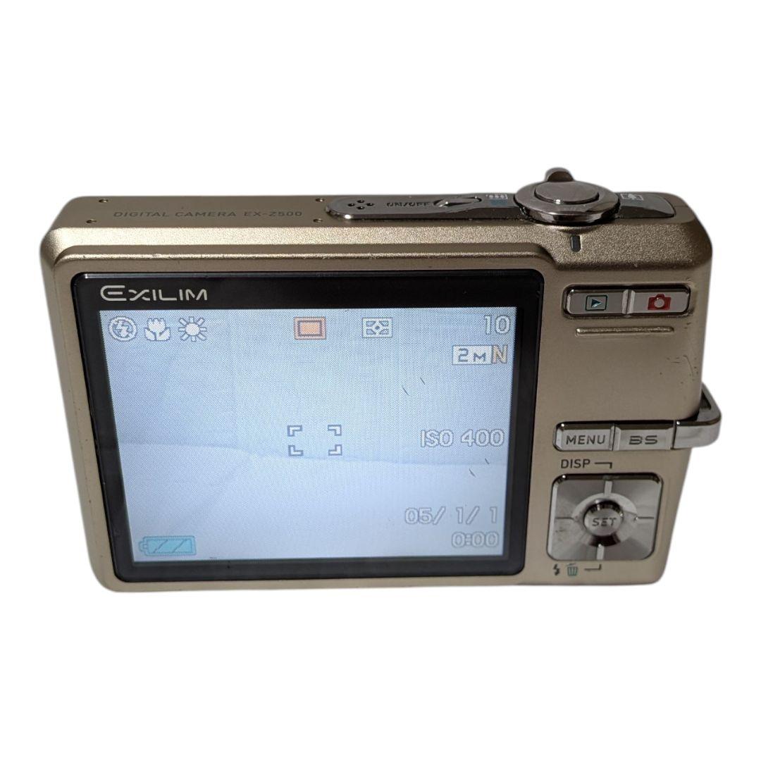CASIO カシオ EX-Z500 デジタルカメラ コンデジ ゴールド
