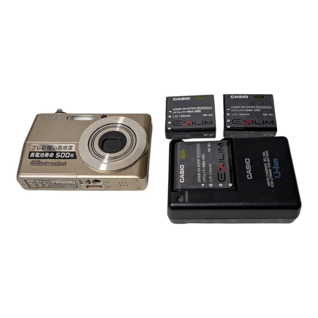 CASIO カシオ EX-Z500 デジタルカメラ コンデジ ゴールド